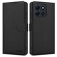 Custodia Wallet per Motorola Moto G56 5G, nera, Tech-Protect