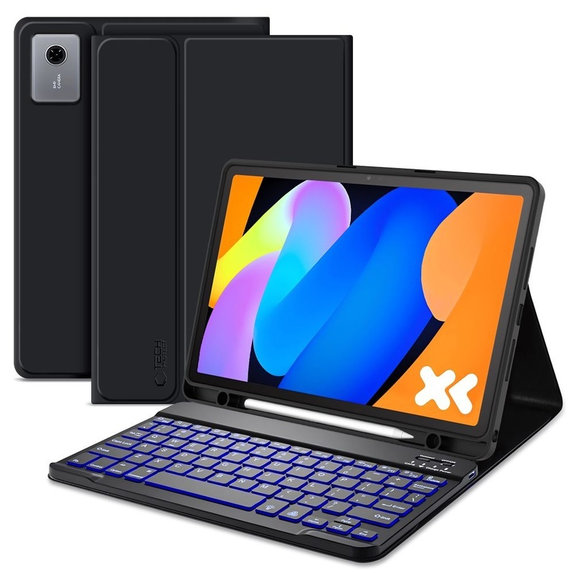 Custodia Sc Pen + Keyboard per Lenovo Idea Tab / K11 Gen 2 11.0 TB-336, nera, Tech-Protect