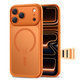 Custodia MagPeak MagSafe CC per iPhone 17 Pro, Matte Cosmic Orange, Tech-Protect