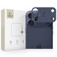 Protezione fotocamera Camalloy Fit+ per iPhone 17 Pro, Deep Blue, Tech-Protect