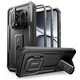 Custodia Kevlar Cam+ con 2 cornici anteriori per Xiaomi Redmi Note 15 Pro 5G, nero, Tech-Protect