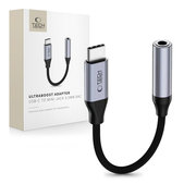 Adattatore Ultraboost USB-C To Mini Jack 3.5MM DAC, Iron Grey, Tech-Protect