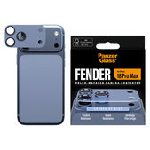 Protezione obiettivo Fender per iPhone 18 Pro Max, Italian Blue, PanzerGlass