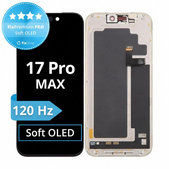 Schermo Soft OLED 120Hz per iPhone 17 Pro Max, Vetro touch con cornice, FixPremium PRO