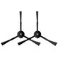 Spazzola laterale, 2 pz., Nero per Roborock S8 MaxV Ultra, S8 Max Ultra
