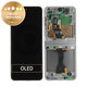 Schermo OLED per Samsung Z Flip 6 F741B, Vetro touch con cornice, GH82-35014A, Genuine Service Pack