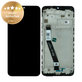 Schermo per Xiaomi Redmi 9, Vetro touch con cornice, Black, 5600050J1900, Genuine Service Pack