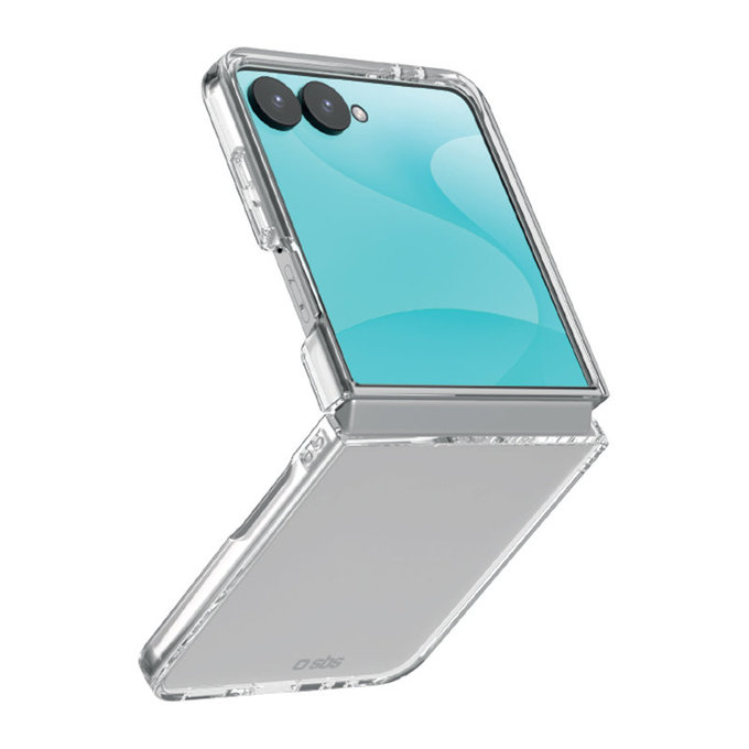 Custodia Crystal per Samsung Galaxy Z Flip8, Trasparente, SBS