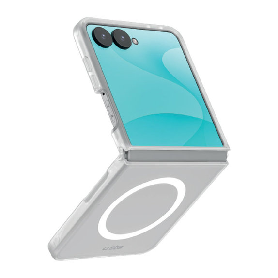 Custodia Haze Mag per Samsung Galaxy Z Flip8, Trasparente, SBS