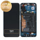 Schermo per Huawei Honor 20 Pro, Vetro touch con cornice, batteria, Phantom Blue, 02352VKL, Genuine Service Pack