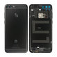 Cover batteria + sensore impronte digitali per Huawei P Smart FIG-L31, Black, 02352NCC, 02351TEF, Genuine Service Pack