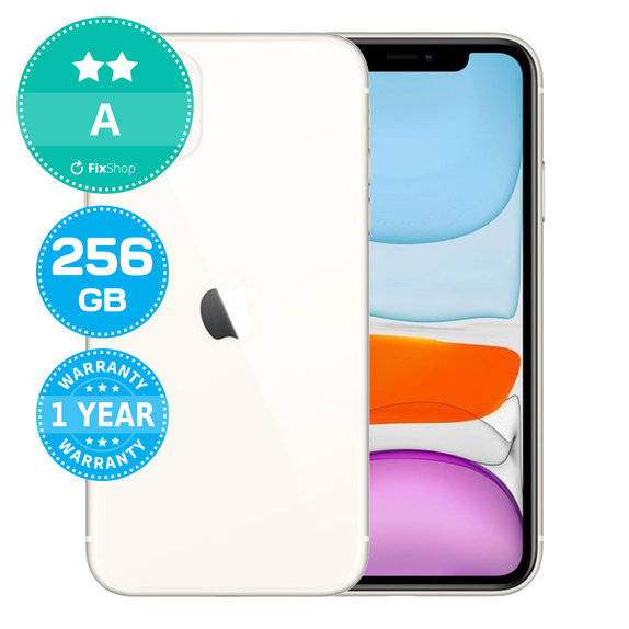 Apple iPhone 11 White 256GB A Ricondizionato