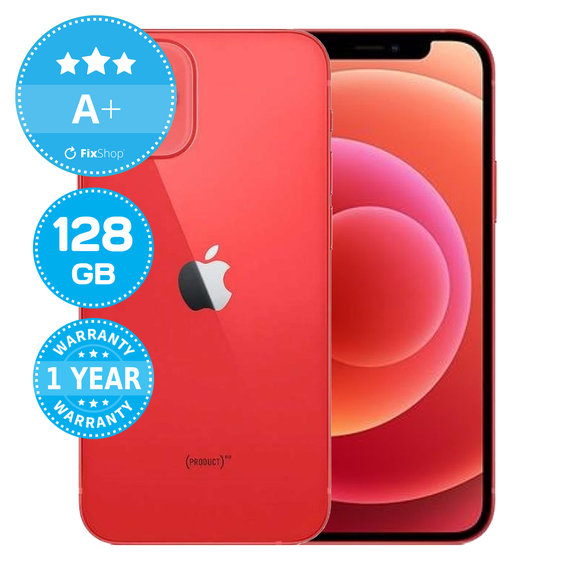 Apple iPhone 12 Mini (PRODUCT)RED 128GB A+ Ricondizionato