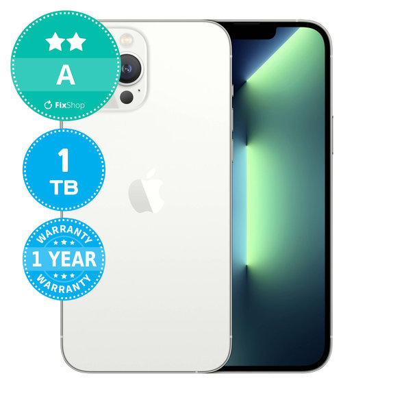 Apple iPhone 13 Pro Max Silver 1TB A Ricondizionato