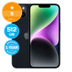 Apple iPhone 14 Midnight 512GB B Ricondizionato
