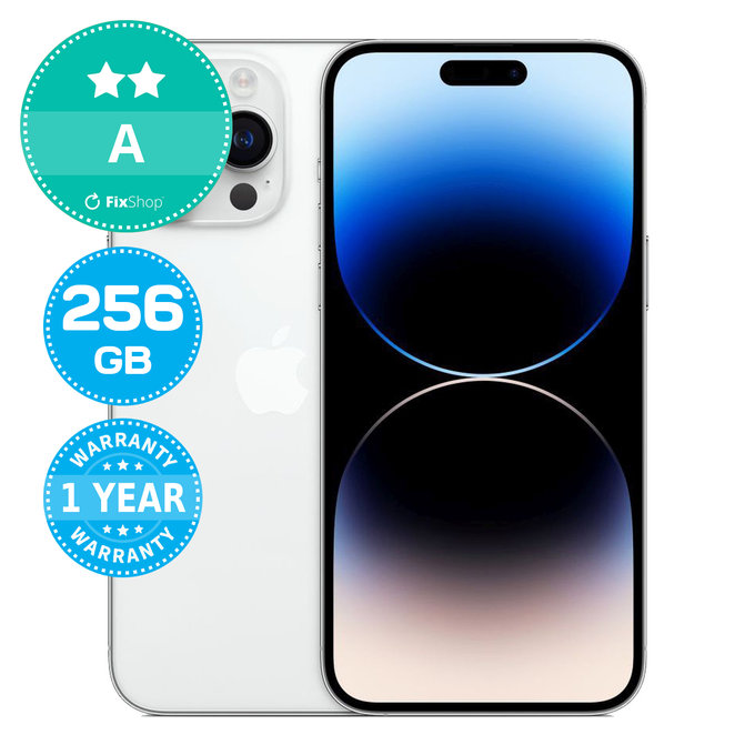 Apple iPhone 14 Pro Max Silver 256GB A Ricondizionato