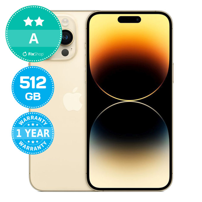Apple iPhone 14 Pro Max Gold 512GB A Ricondizionato