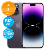 Apple iPhone 14 Pro Max Deep Purple 512GB B Ricondizionato