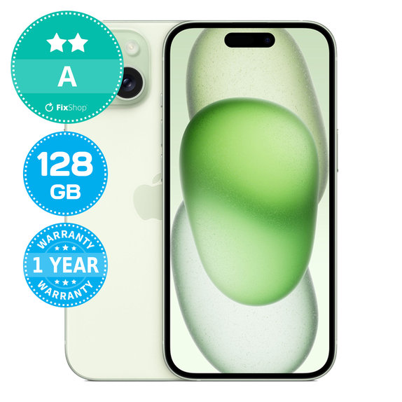Apple iPhone 15 Green 128GB A Ricondizionato