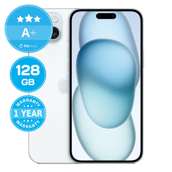 Apple iPhone 15 Plus Blue 128GB A+ Ricondizionato