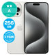 Apple iPhone 15 Pro Max White Titanium 256GB A Ricondizionato
