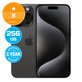 Apple iPhone 15 Pro Black Titanium 256GB B Ricondizionato