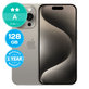 Apple iPhone 15 Pro Natural Titanium 128GB A Ricondizionato