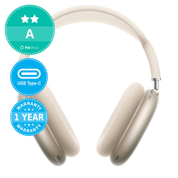 Apple AirPods Max (USB-C) - Starlight A Ricondizionato
