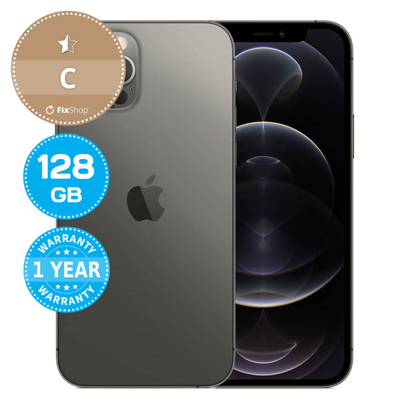 Apple iPhone 12 Pro Graphite 128GB C Ricondizionato