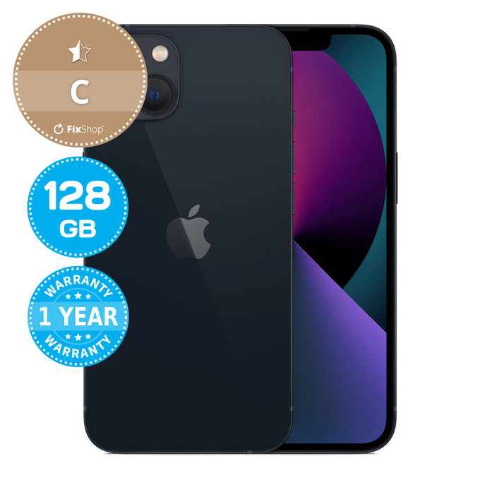 Apple iPhone 13 Midnight 128GB C Ricondizionato
