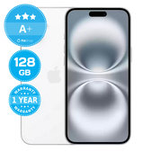 Apple iPhone 16 White 128GB A+ Ricondizionato