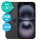 Apple iPhone 16 Black 256GB A Ricondizionato