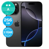 Apple iPhone 16 Pro Black Titanium 256GB A Ricondizionato