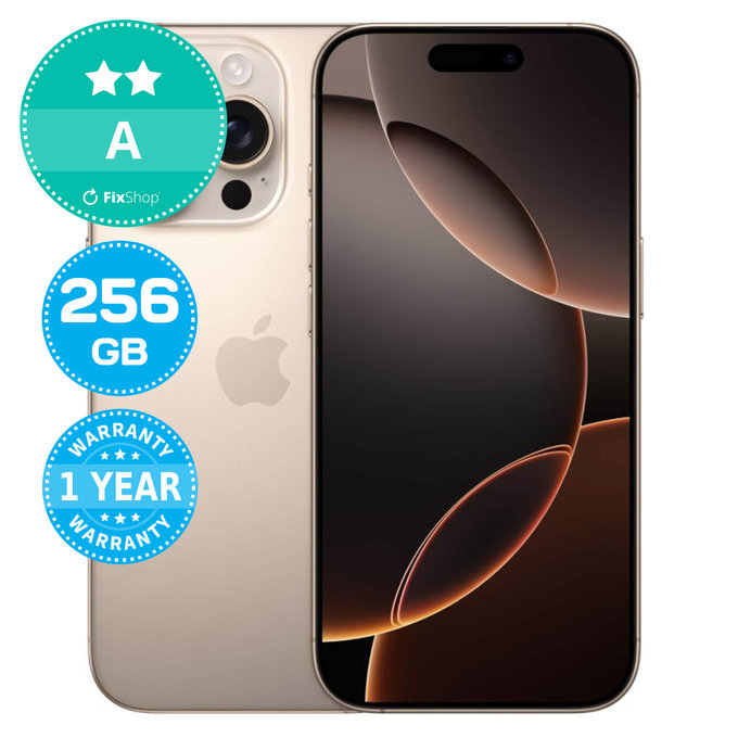 Apple iPhone 16 Pro Desert Titanium 256GB A Ricondizionato