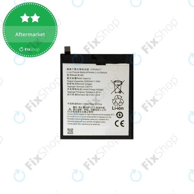 Batteria per Motorola Moto M XT1663, BL265, 3000mAh