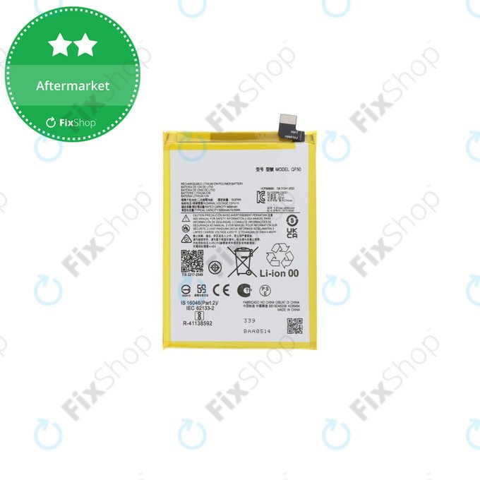 Batteria per Motorola Moto G04, G24 Power, G34, QF50, 5000mAh