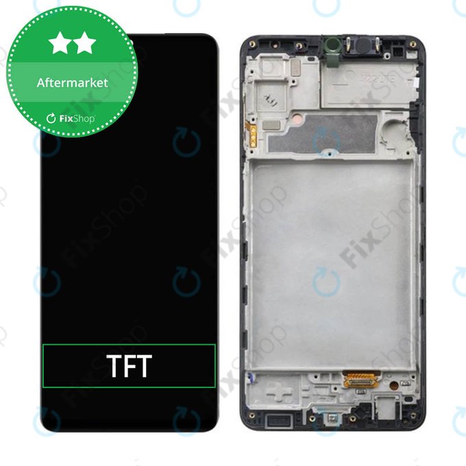 Schermo per Samsung A22 A225F, Vetro touch con cornice