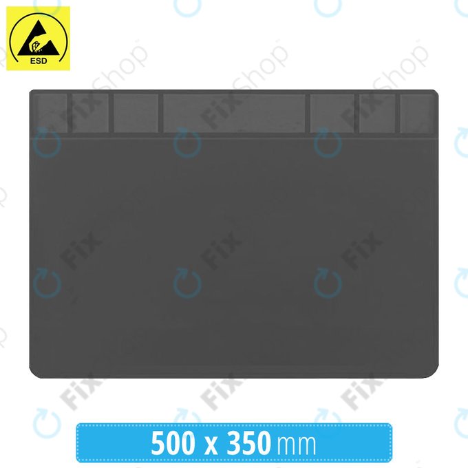 Tappetino in silicone antistatico ESD termoresistente 50 x 35cm