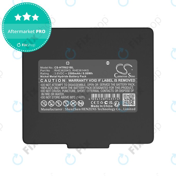 Batteria per Hetronic, RHE3620KG, Ni-MH, 2500mAh, 3.6V, HQ