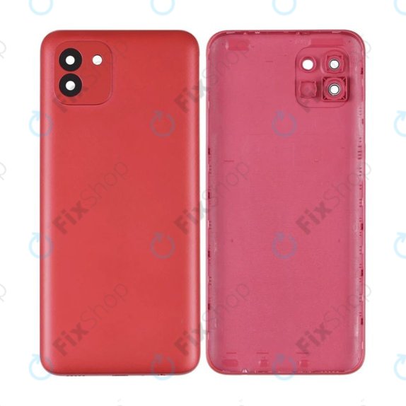 Cover batteria per Samsung A03 A035G, Red