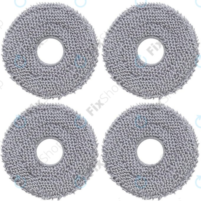 Panno lavapavimenti, 4 pz. per Xiaomi Roborock Qrevo Curv, Qrevo Edge