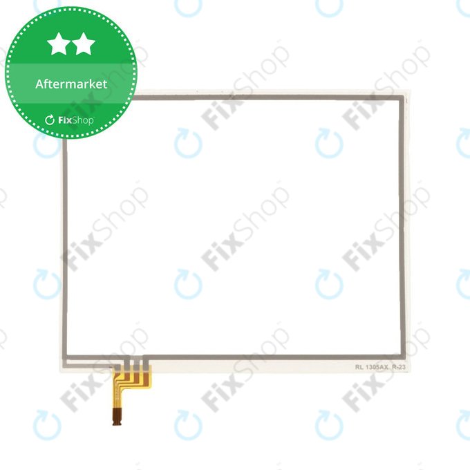 Vetro touch inferiore con adesivo per Nintendo DSi XL e Nintendo DSi LL