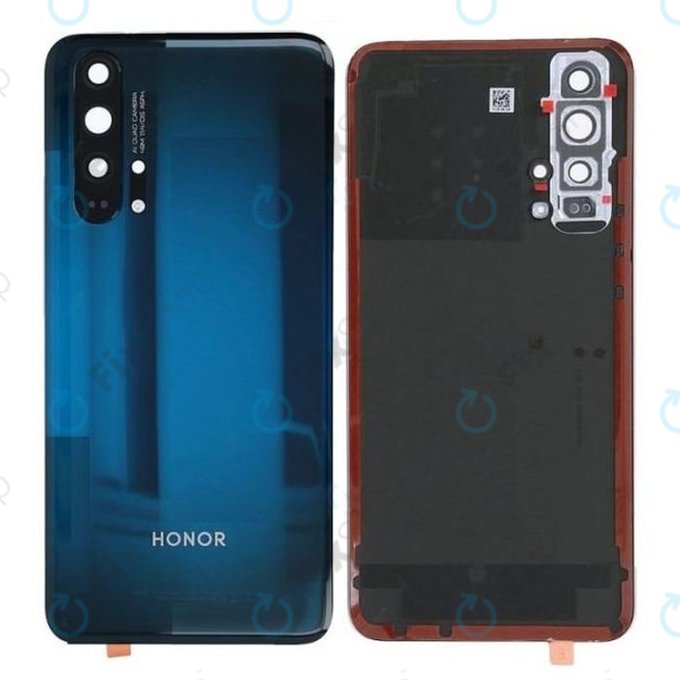 Cover batteria per Huawei Honor 20 Pro, Phantom Blue, 02352VKV, Genuine Service Pack
