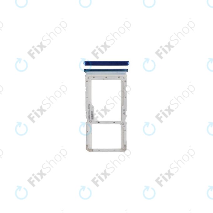 SIM e SD Tray per Xiaomi Redmi Note 8 Pro, Ocean Blue, 48200000173W, Genuine Service Pack