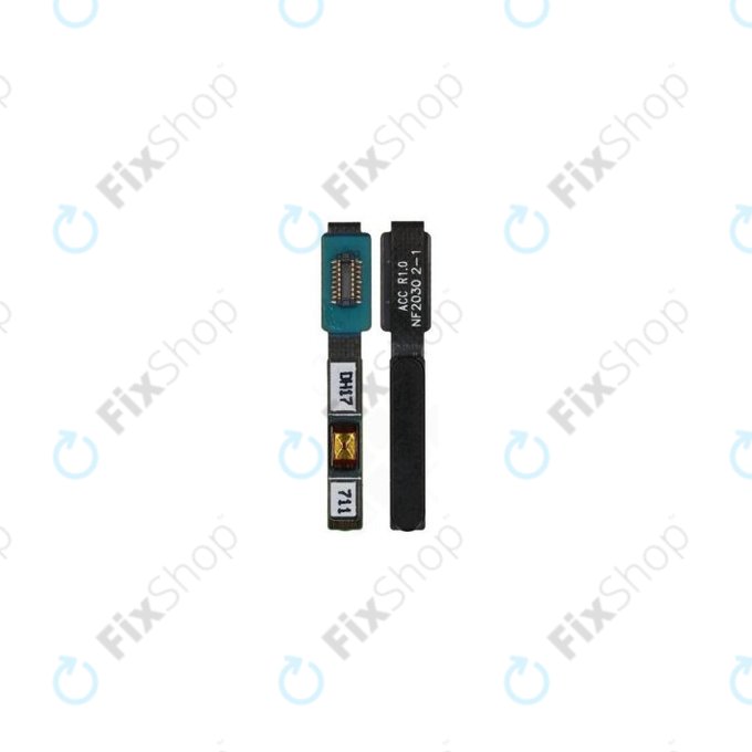 Sensore di impronte digitali e cavo flex per Sony Xperia 10 II, Xperia 1 II, Xperia 5 II, Black, A5019511A, Genuine Service Pack