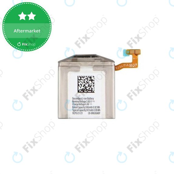 Batteria per Samsung Galaxy Watch 3 41mm R850, R855, Active2 40mm R830, R835, 240mAh, EB-BR830ABY