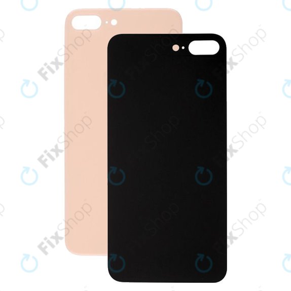 Vetro scocca posteriore per iPhone 8 Plus, Gold