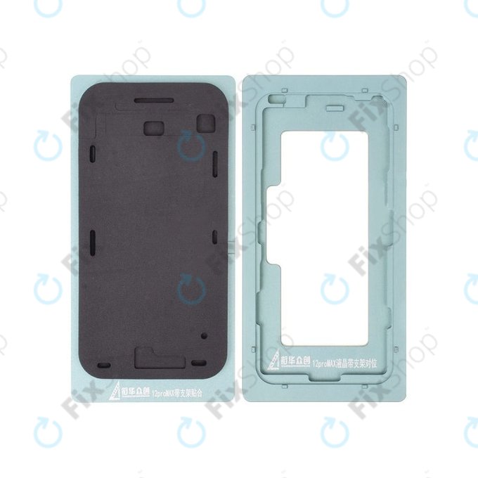 Stampo di allineamento con tappetino di laminazione con cornice per iPhone 12 Pro Max, XHZC