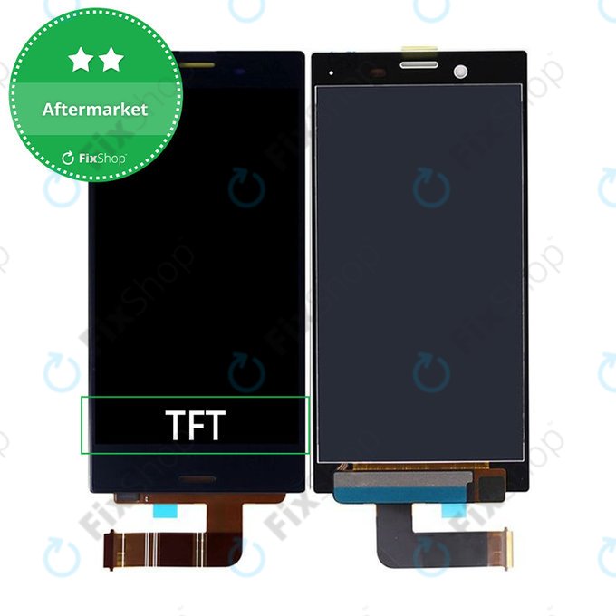 Schermo LCD per Sony Xperia X Compact F5321, Black, Vetro touch senza cornice