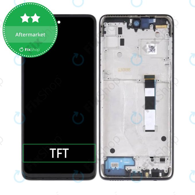 Schermo per Motorola Moto G 5G XT2113, Volcanic Gray, Vetro touch con cornice